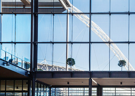 Brent Civic Centre. Architect: Hopkins Architects; Electrical and Lighting Specialists: URS Scott Wilson; Main and M&E Contractor:Skanska